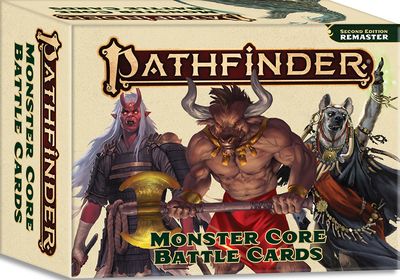 Pathfinder RPG 2E Remastered Monster Core Battle Cards