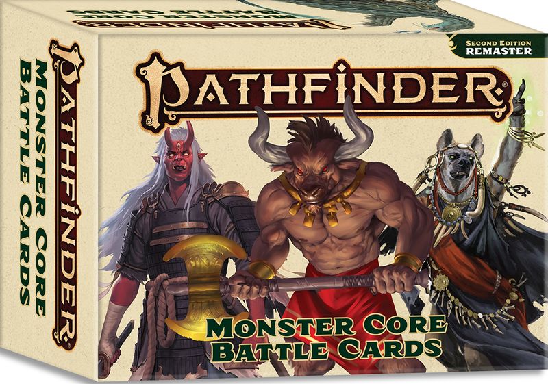 Pathfinder RPG 2E Remastered Monster Core Battle Cards