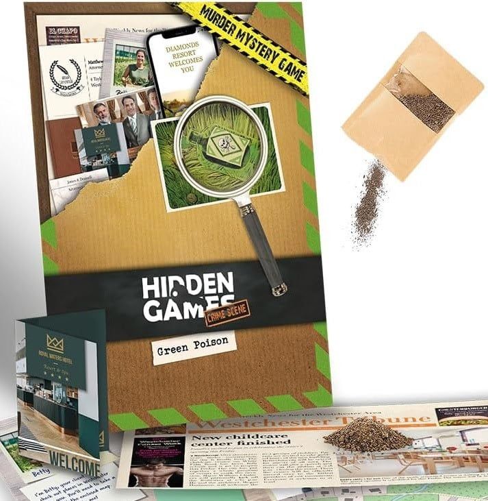 Hidden Games Crime Scene - The Green Poison
