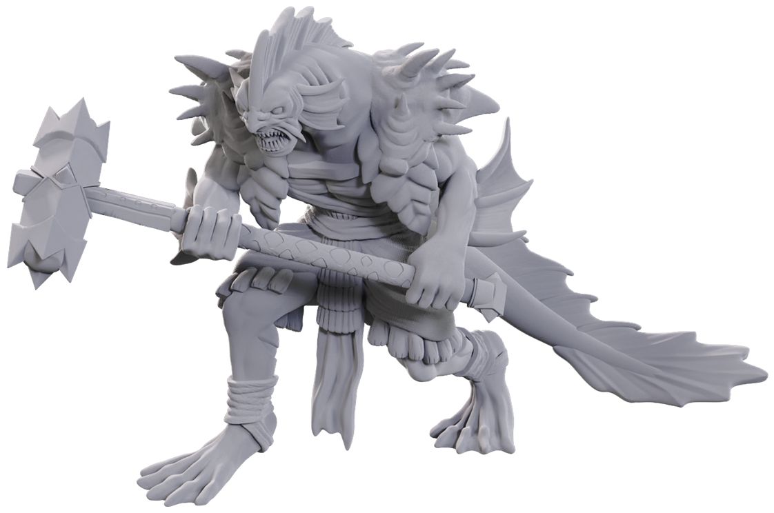 Nolzur&#39;s Marvelous Miniatures: Sahuagin Coral Smasher