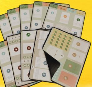 Playmat - Earth: Set of 10 Player and Board Mats