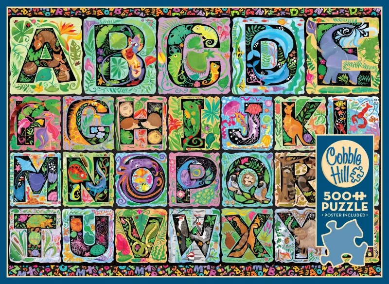 500 pcs - A to Z