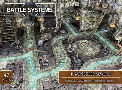 Battle Systems Fantasy: Ravenskeep Sewers