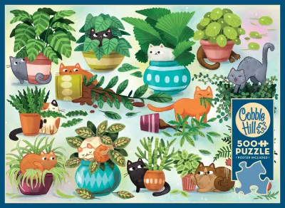 500 pcs - Cats vs. Plants