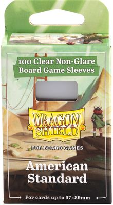 Sleeves - 57x89mm - Dragon Shield - 100/pk - American Standard