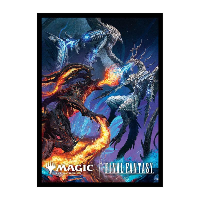 Sleeves - 66x91mm - Ultra Pro - 100/pk - Matte - Bahamut and Ifrit