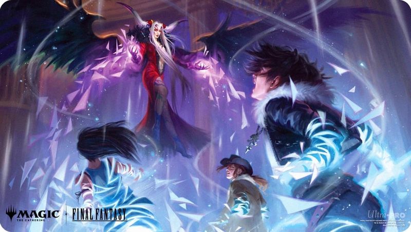 Playmat - MTG Final Fantasy - Temporal Extortion as &quot;Absorb into Time&quot;