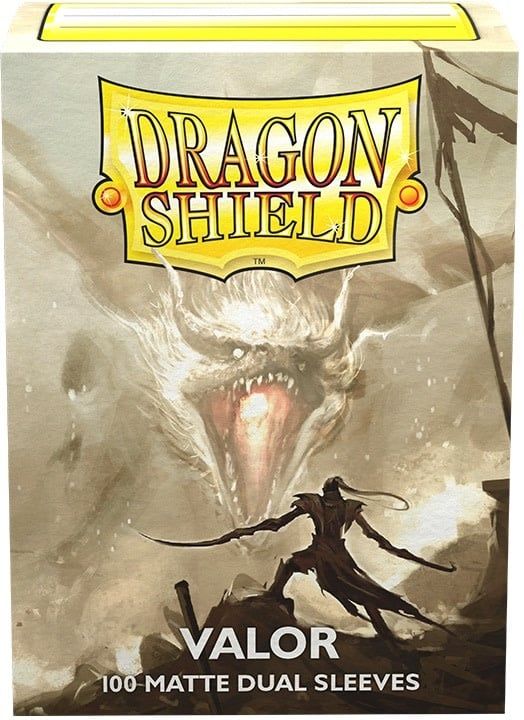 Sleeves - 63x88mm - Dragon Shield - 100/pk - Dual Matte - Valor