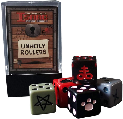 The Binding of Isaac - Four Souls: Unholy Rollers Dice