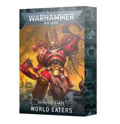 Warhammer 40K: Chaos Space Marines (World Eaters) - Datasheet Cards