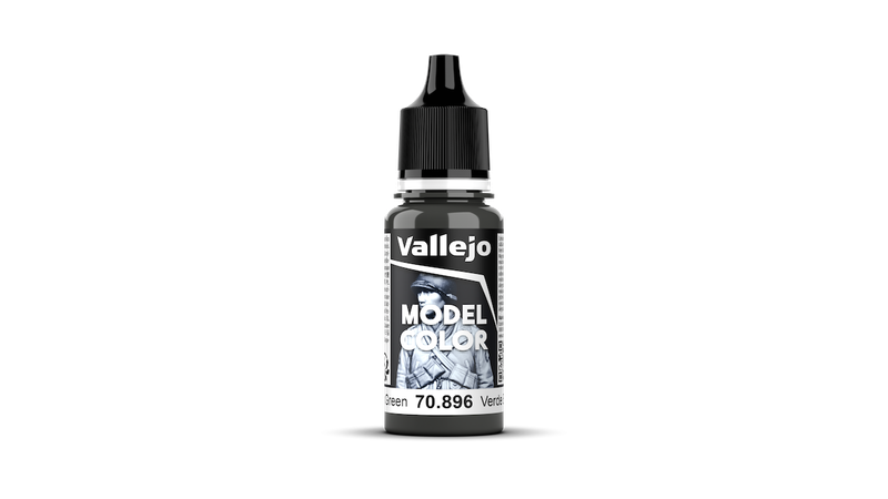 Vallejo Model Color Acrylic Paint Extra Dark Green 17mL