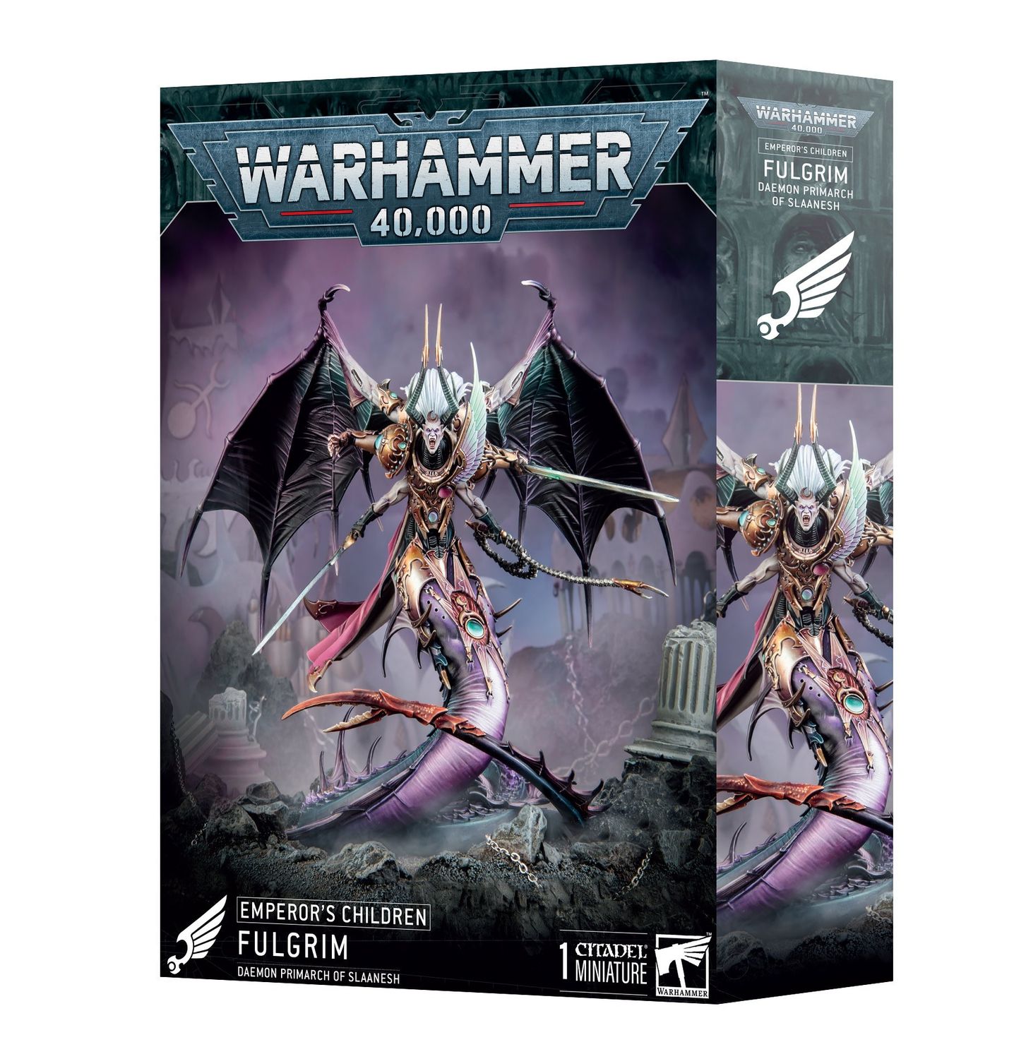 Warhammer 40K: Chaos Space Marines (Emperor&#39;s Children) - Fulgrim – Daemon Primarch of Slaanesh