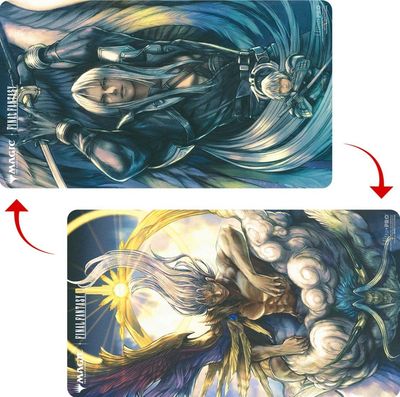 Playmat - Magic The Gathering: Final Fantasy - Double-Sided - Sephiroth, Fabled SOLDIER / Sephiroth, One-Winged Angel