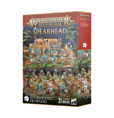 Warhammer Age of Sigmar: Seraphon - Spearhead - Sunblooded Prowlers