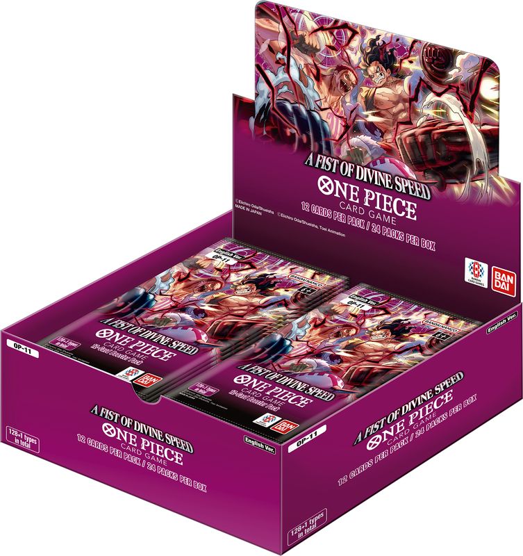 *LIMIT OF 1 PER CUSTOMER* One Piece CG: A Fist of Divine Speed Booster Box