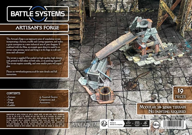 Battle Systems Fantasy: Artisan’s Forge