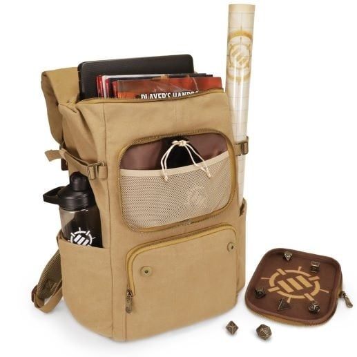 AP Enhance Venturer&#39;s Canvas Backpack - Tan