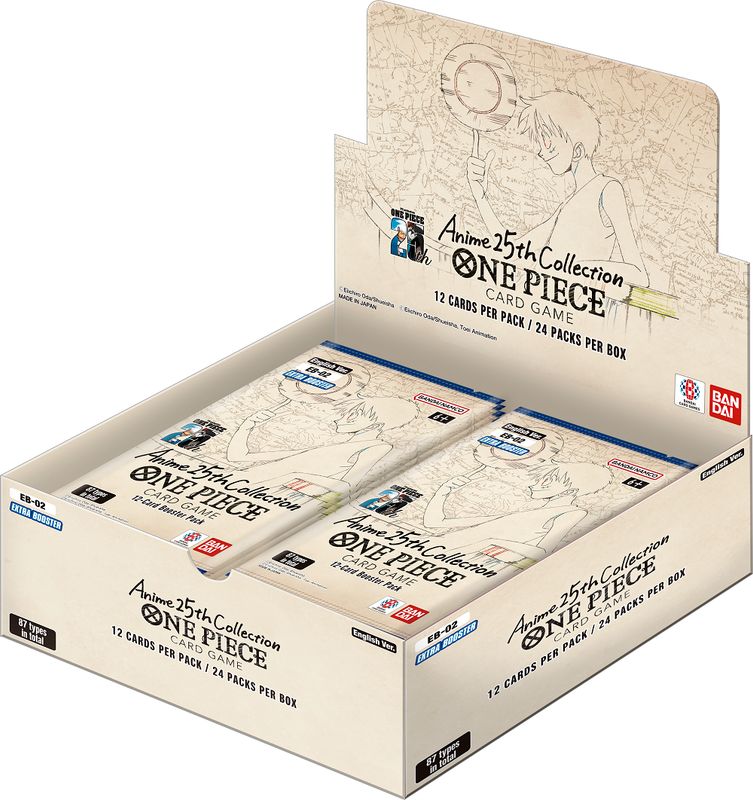 One Piece CG: Anime 25th Collection Booster Box *LIMIT OF 1 PER CUSTOMER*