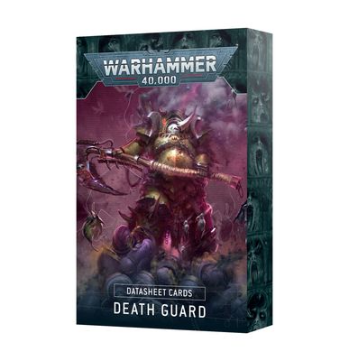 Warhammer 40K: Chaos Space Marines (Death Guard) - Datasheet Cards