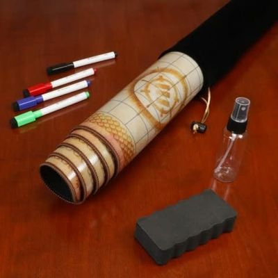 AP Enhance Tabletop Deluxe Rubber RPG Grid Mat Kit