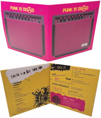 Punk is Dead RPG: Band Manager Screen