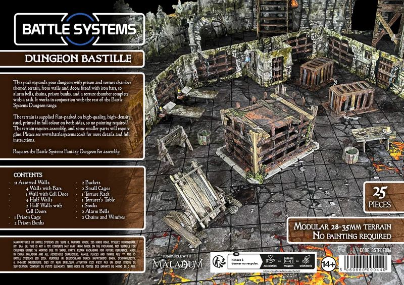 Battle Systems Fantasy: Dungeon Bastille