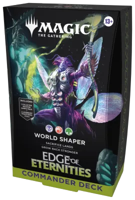 Magic the Gathering TCG Edge of Eternities Commander Deck - World Shaper