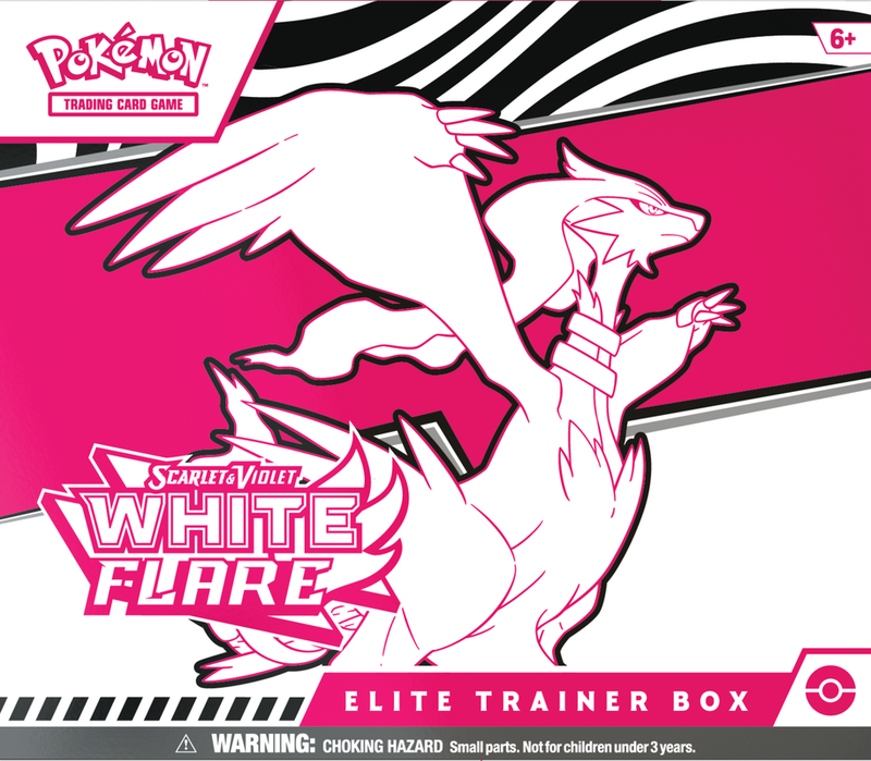 Pokemon TCG - Scarlet &amp; Violet: White Flare Elite Trainer Box *LIMIT 1 PER HOUSEHOLD*