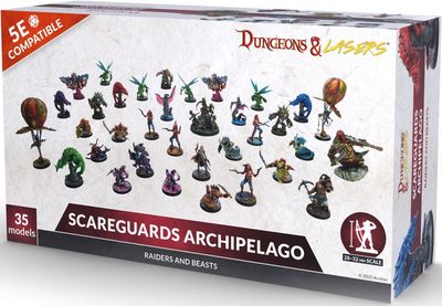 Dungeons &amp; Lasers: Raiders and Beasts of Scareguards Archipelago