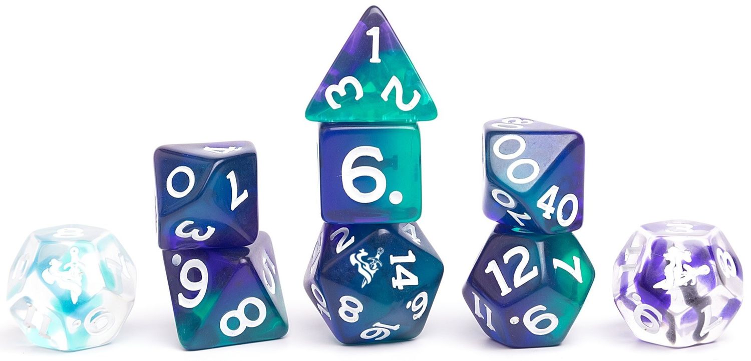 9-Piece RPG Dice Set: Daggerheart - Fate of Duality