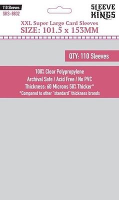 Sleeves - 101.5x153mm - Sleeve Kings - 110/pk - XXL Super Large