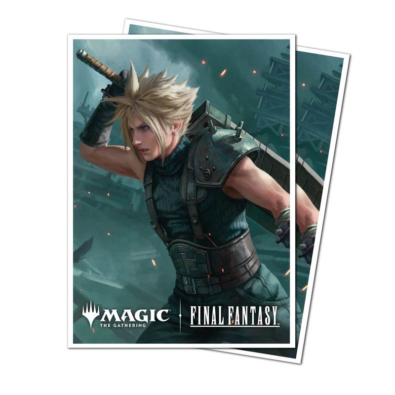 Sleeves - 66x91mm - Ultra Pro Apex - 105/pk - MTG Final Fantasy - Cloud, Planet&#39;s Champion