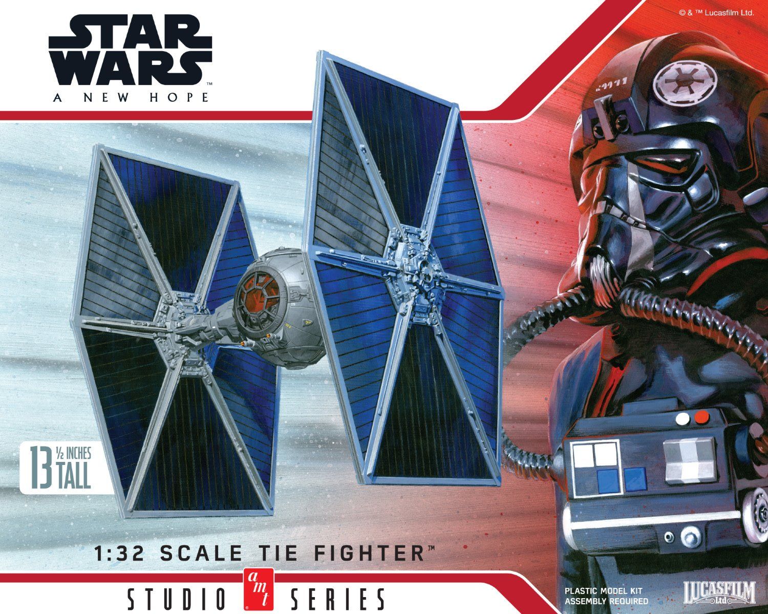 Star Wars A New Hope TIE Fighter Model Kit (1:32 Scale)