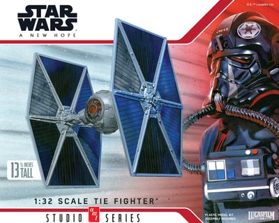 Star Wars A New Hope TIE Fighter Model Kit (1:32 Scale)