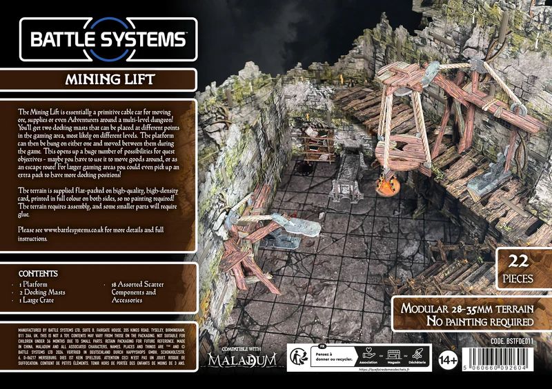 Battle Systems Fantasy: Mining Lift