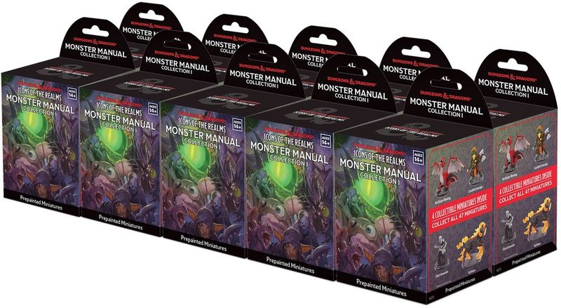 D&amp;D Icons of the Realms: Miniature Booster Brick - Monster Manual Collection 1