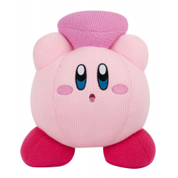Knit Kirby 15&quot; Plush - Kirby with Friend Heart