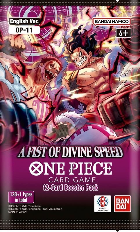 One Piece CG: A Fist of Divine Speed Booster Pack *LIMIT OF 6 PER CUSTOMER*