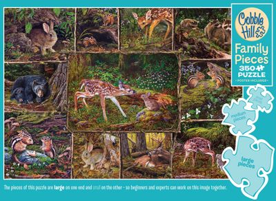 350 pcs - Into the Woods (Family Puzzle)