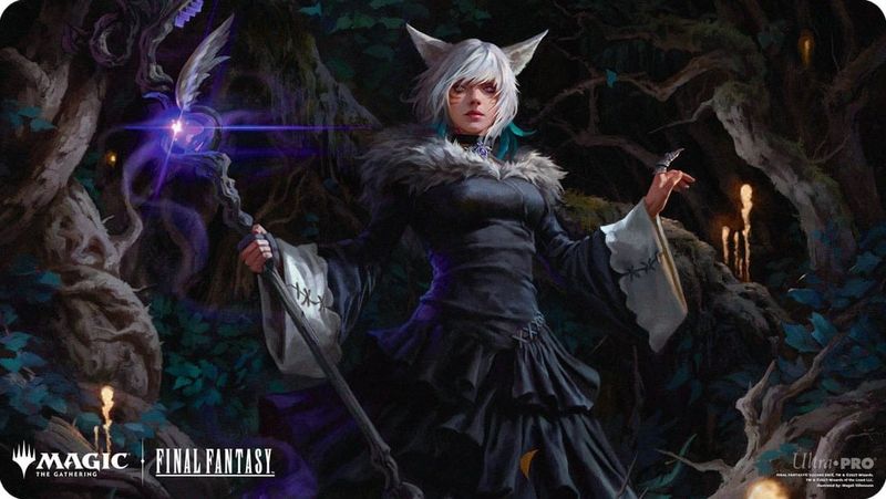 Playmat - MTG Final Fantasy - Y&#39;shtola, Night’s Blessed