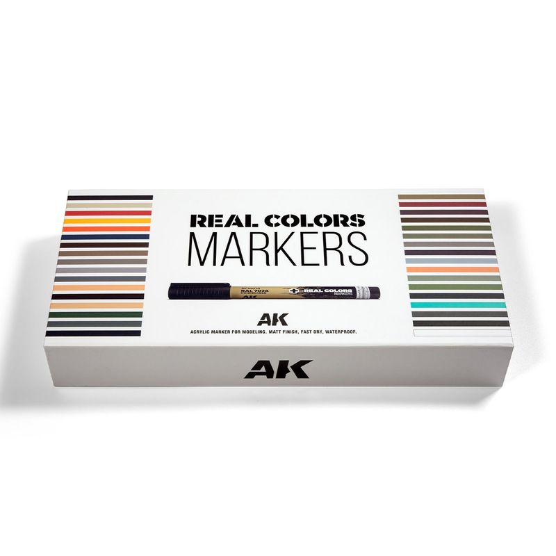 AK Interactive: Real Color Markers Special Box Set