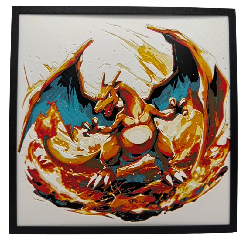 Hueforge: Pokemon - Charizard (Version 2)