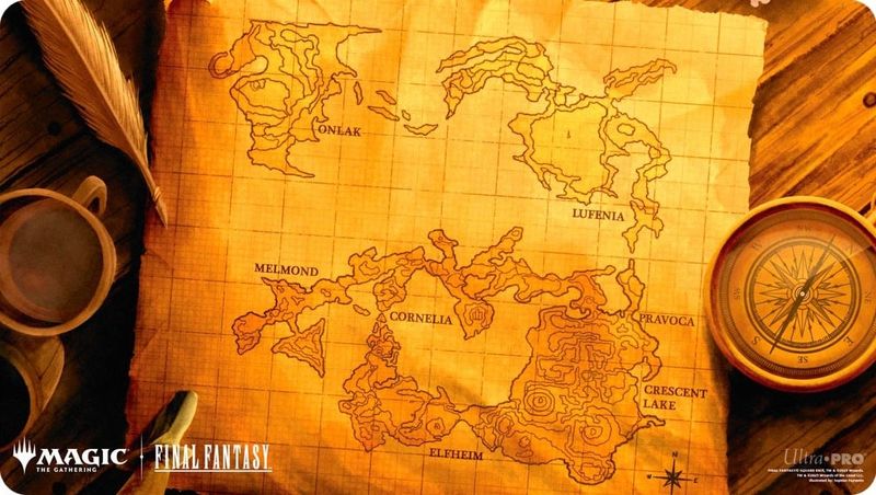 Playmat - MTG Final Fantasy - World Map