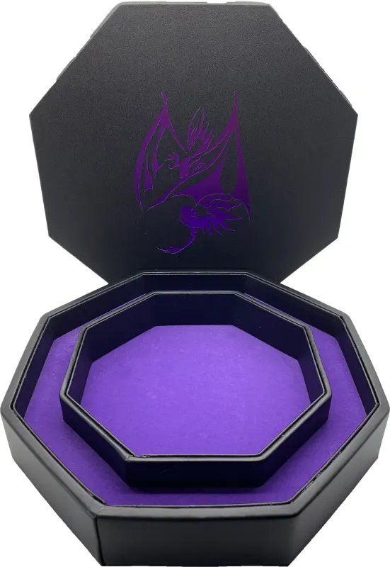 Dice Tray - Tray of Holding - Purple Dragon