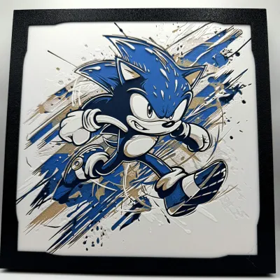 Hueforge: Sonic The Hedgehog - Sonic