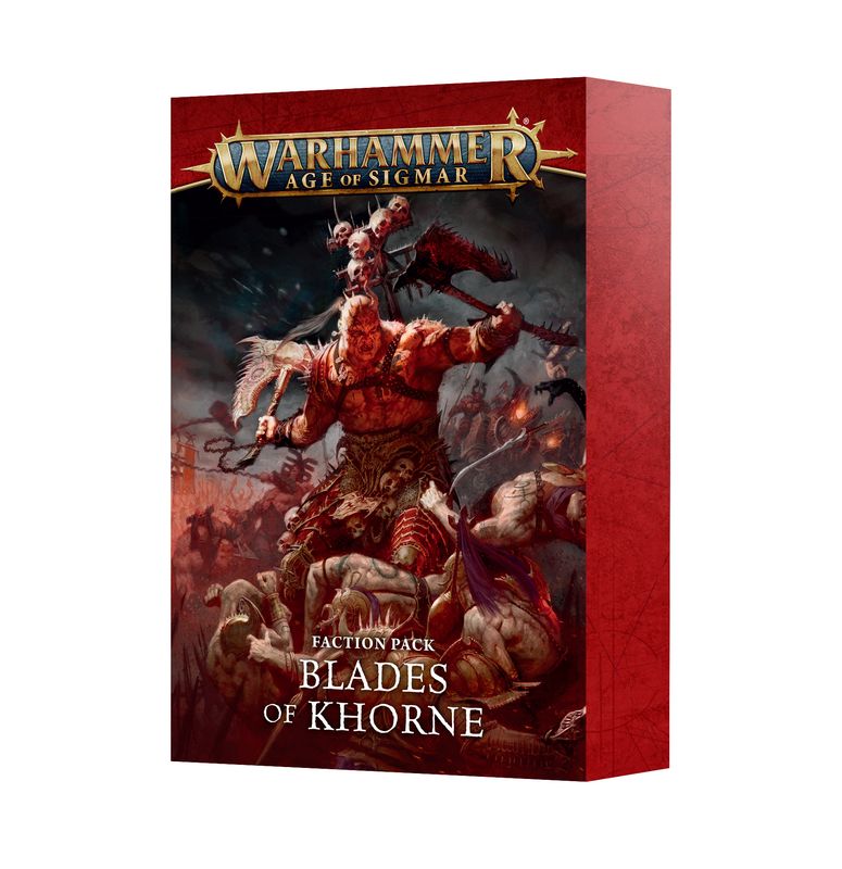 Warhammer Age of Sigmar: Chaos Faction Pack - Blades of Khorne