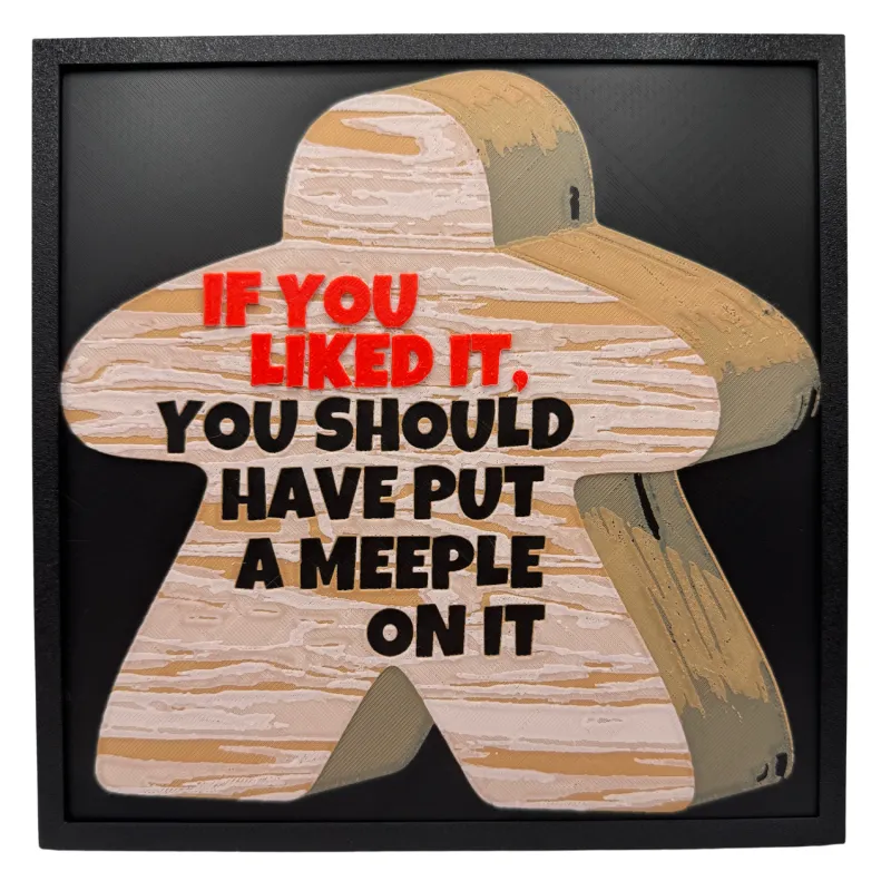Hueforge: Board Games - If You Liked it, You Should Have Put a Meeple on it