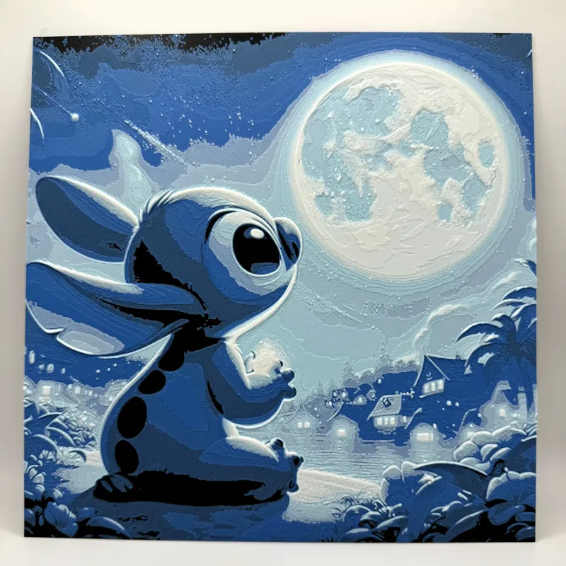 Hueforge: Disney - Stitch Moon Gazing