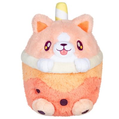 Squishable Mini Corgi Bubble Tea 7&quot;