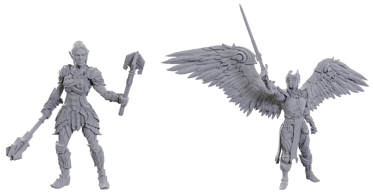 Special Edition Baldur&#39;s Gate 3 Miniatures: Dame Aylin &amp; Minthara